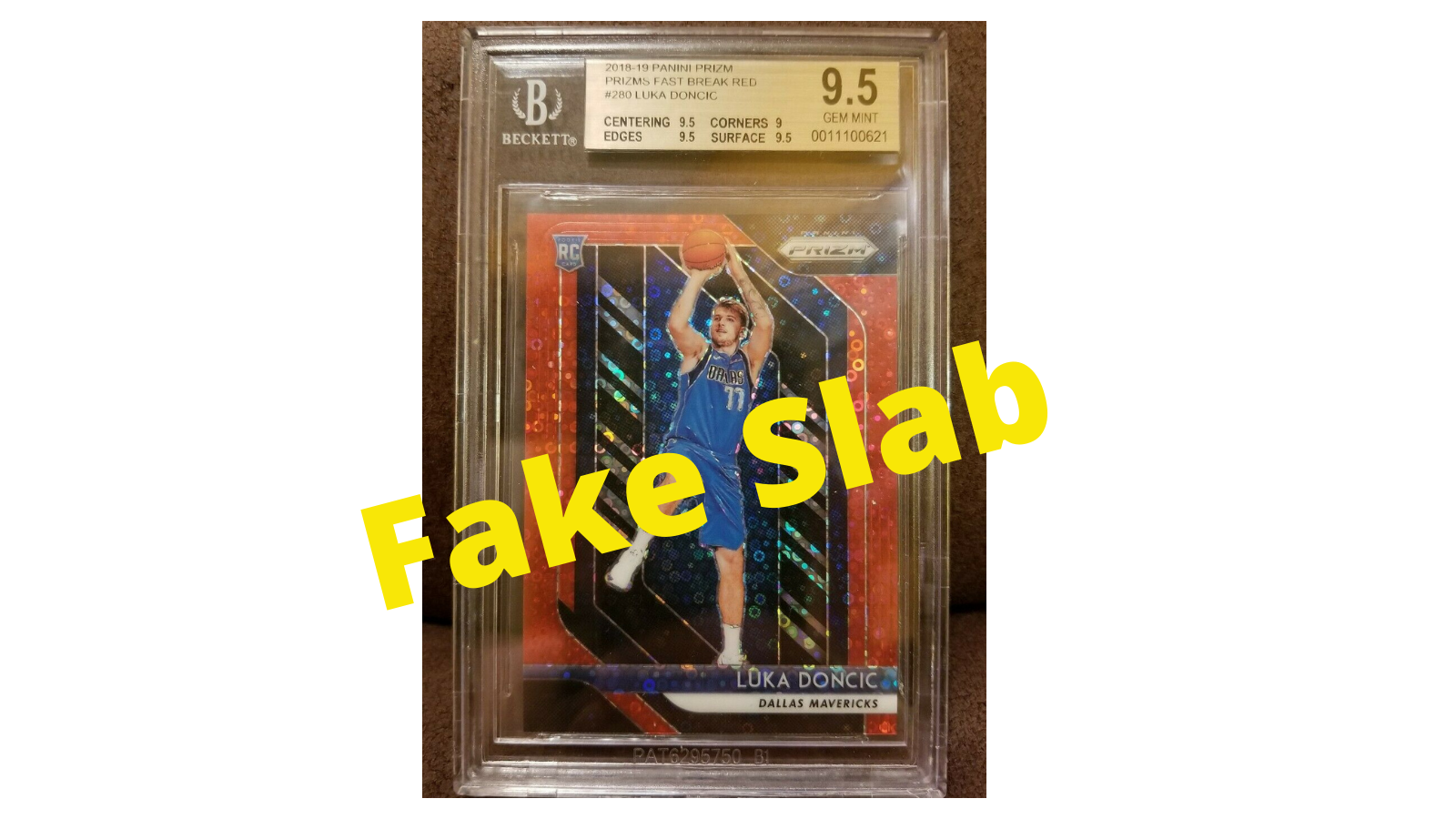 Fake Slab2 Sports Card Radio