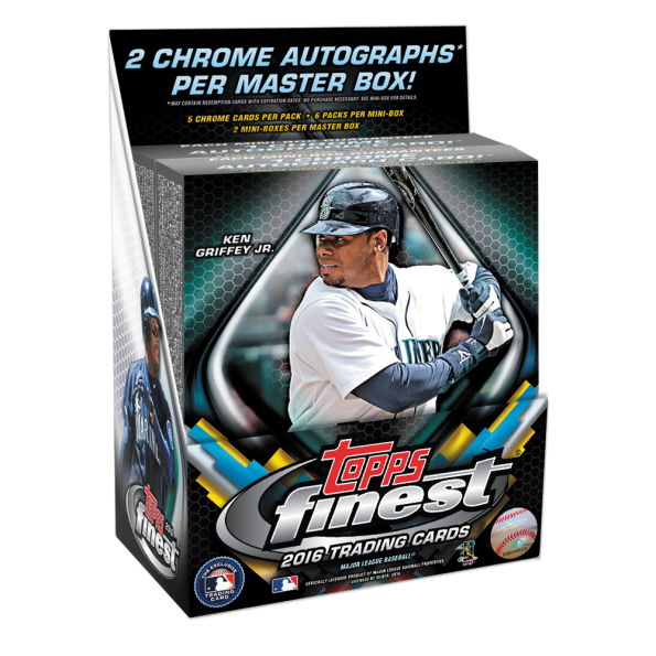 2016 Topps Finest Baseball Checklist