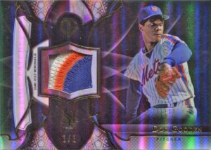 2016 Topps Tribute Doc Gooden Prime Patches 1-1 Card