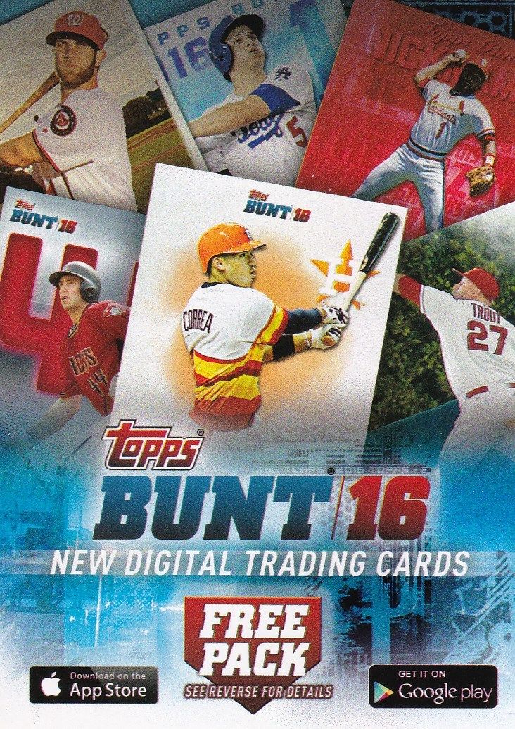 Free Topps Bunt Promo Codes