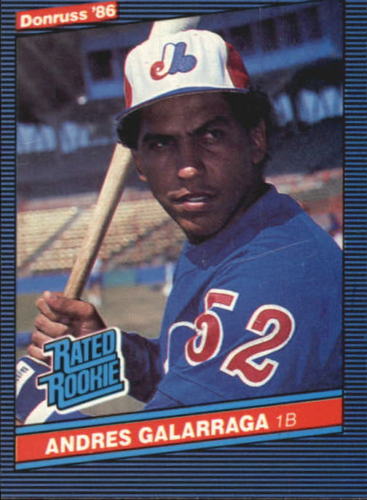 Andres Galarraga Rookie Card Checklist