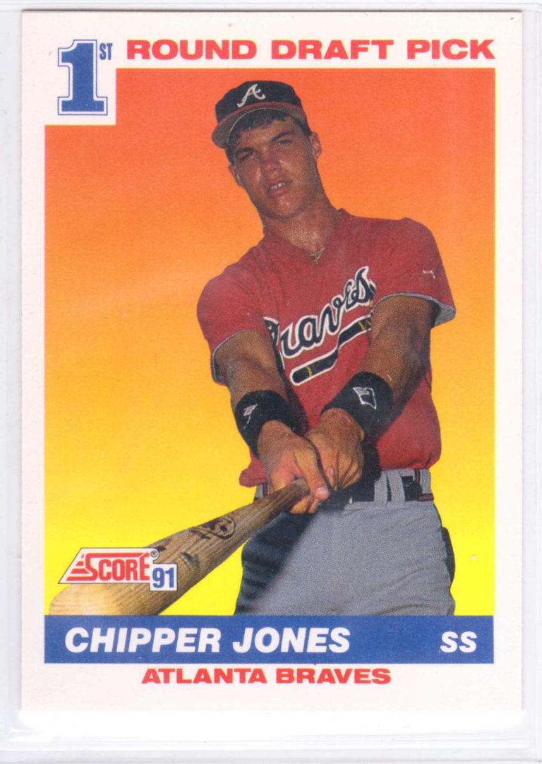 Chipper Jones Rookie Card Checklist