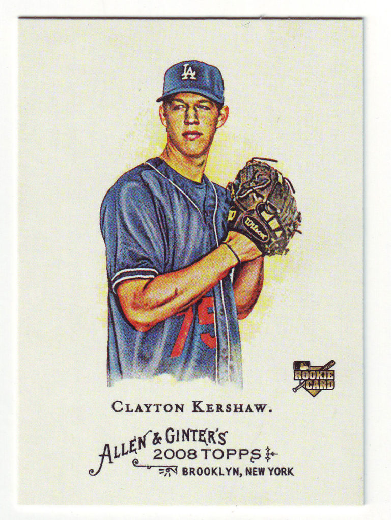 Clayton Kershaw Rookie Card Checklist