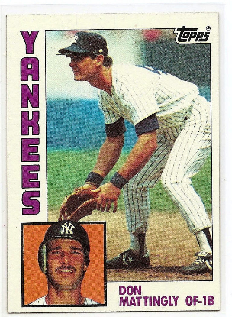 Don Mattingly Rookie Card Checklist