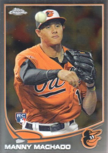 Manny Machado Rookie Card Checklist