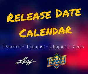 2017 Sports Card Release Date Calendar