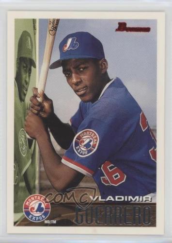 Vladimir Guerrero Rookie Card Checklist
