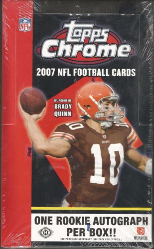 2007 Topps Chrome Football