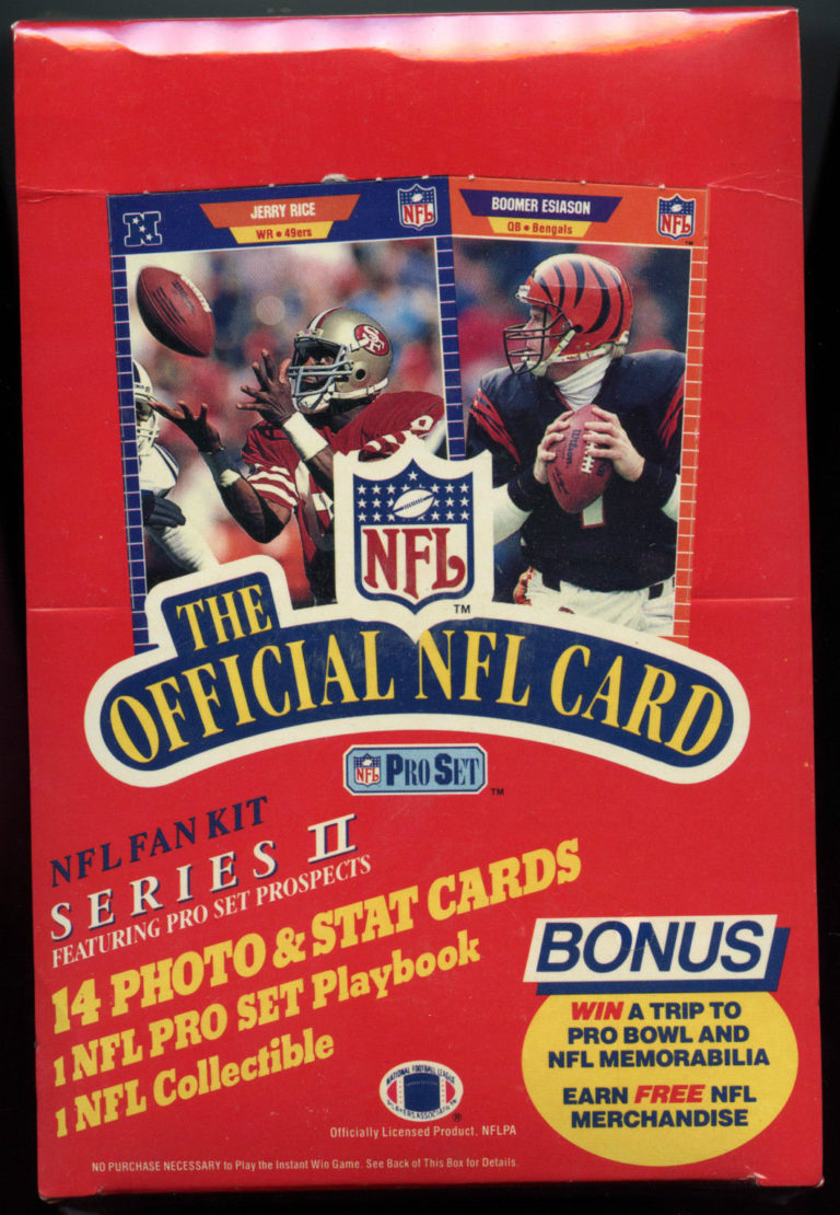 1989 Pro Set Football Card Price Guide