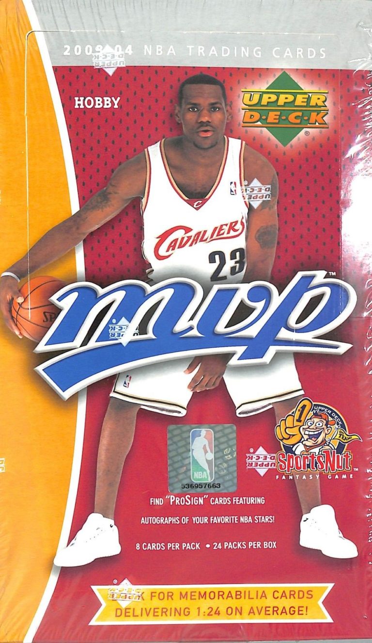 2003-04 Upper Deck MVP Basketball Checklist