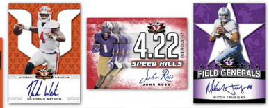 2017 Leaf Valiant Football Box Checklist