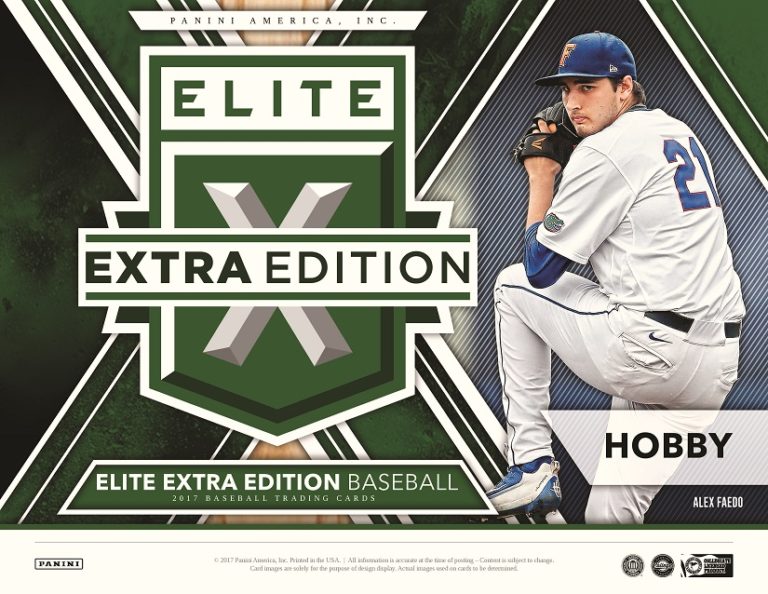 2017 Panini Elite Extra Edition Baseball Box Checklist