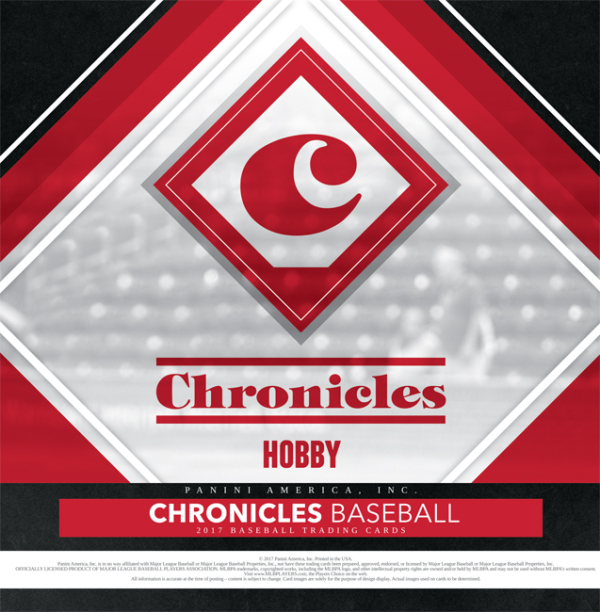 2017 Panini Chronicles Baseball Box Checklist