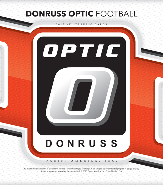 2017 Donruss Optic Football Box Checklist
