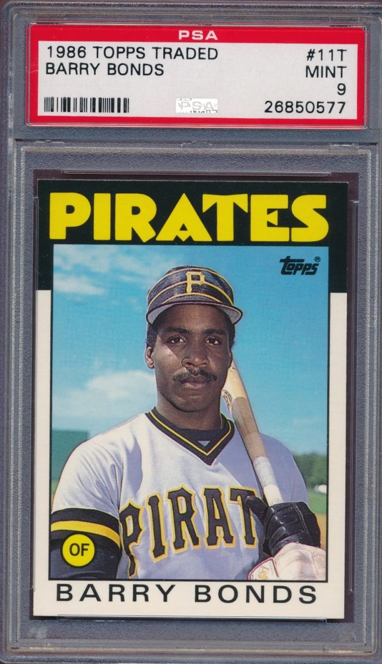 1986 Topps Traded Baseball Card Price Guide