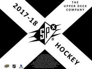 2017-18 Upper Deck SPx Hockey