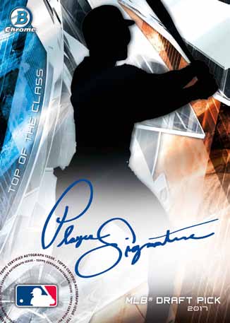 2017 Bowman Draft Baseball Checklist