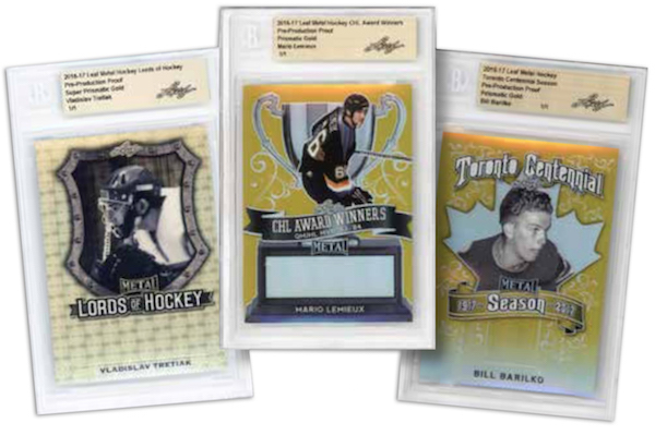 2017 Leaf Plates & Proofs Hockey