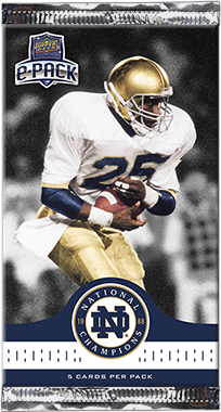 2017 Upper Deck ePack Notre Dame Football