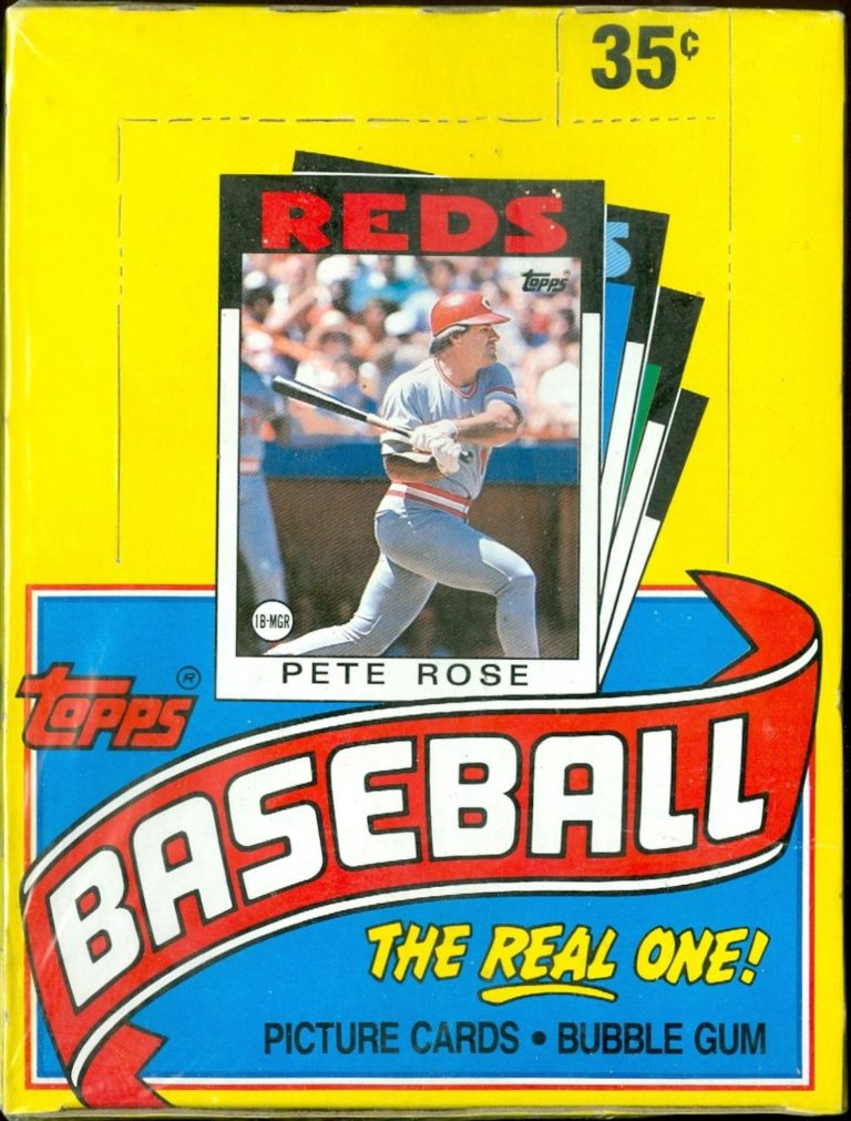 1986 Topps Baseball Card Price Guide