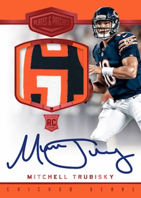 2017 Panini Plates & Patches Football