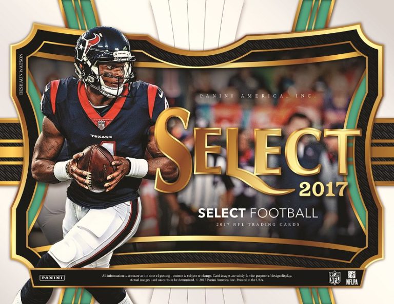 2017 Panini Select Football Checklist