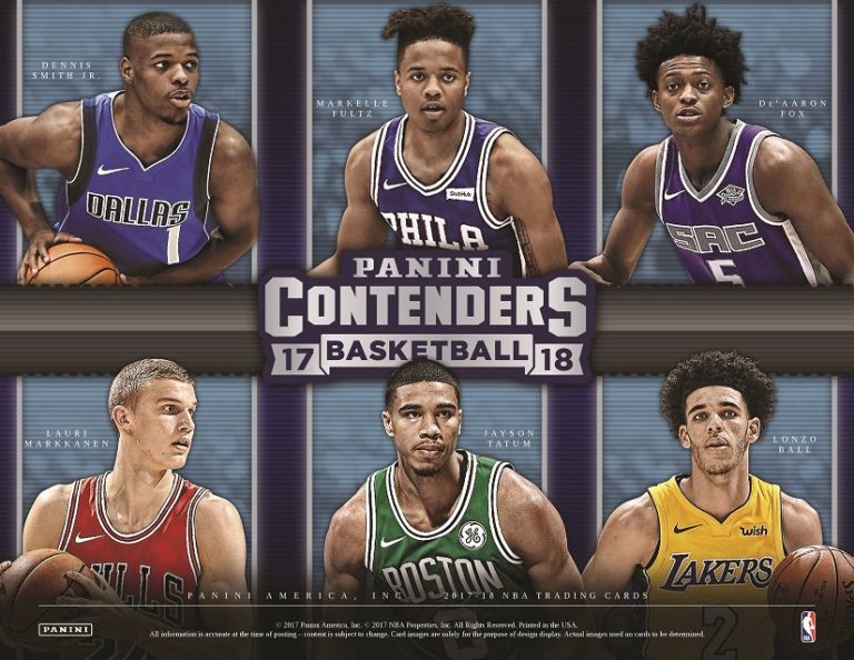 2017/18 Panini Contenders Basketball Checklist