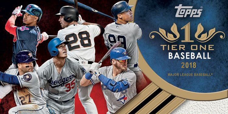 2018 Topps Tier 1 Baseball Checklist