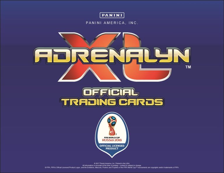 2018 Panini World Cup Adrenalyn XL Soccer Checklist