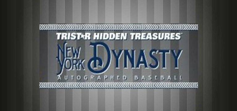 2018 Tristar Autographed Baseball NY Dynasty Edition Checklist
