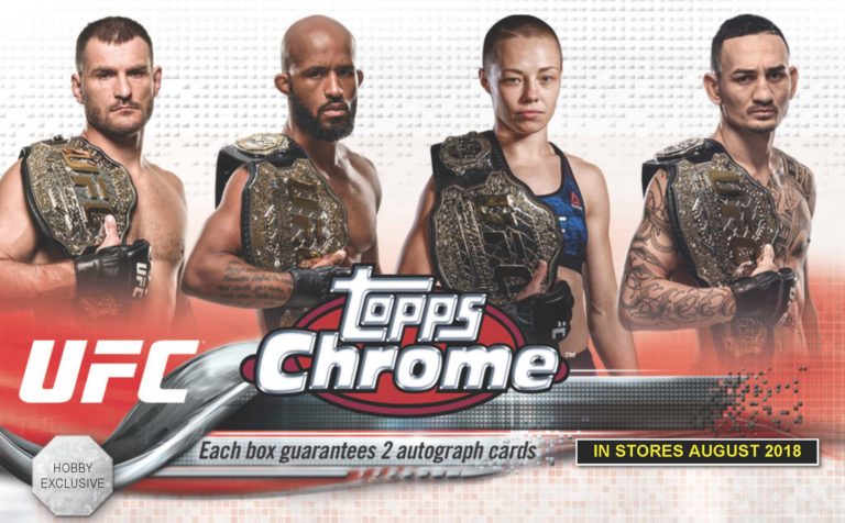 2018 Topps UFC Chrome Checklist