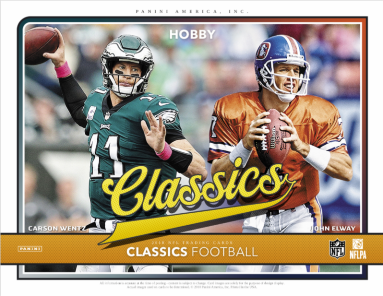 2018 Panini Classics Football Checklist