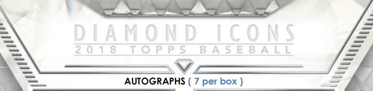 2018 Topps Diamond Icons Baseball Checklist