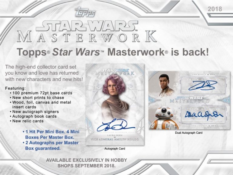 2018 Topps Star Wars Masterwork
