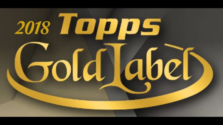 2018 Topps Gold Label Baseball Checklist