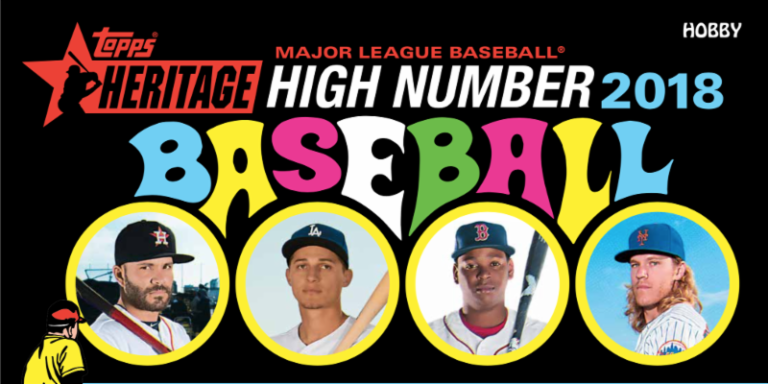 2018 Topps Heritage High Number Baseball Checklist