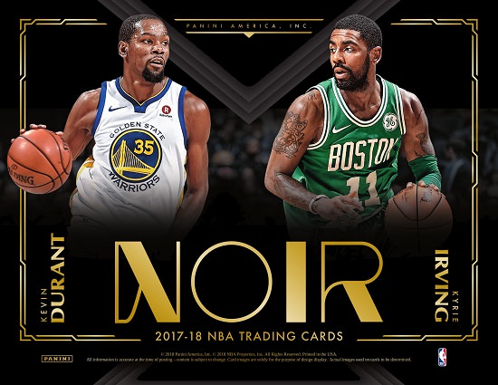 2017/18 Panini Noir Basketball Checklist