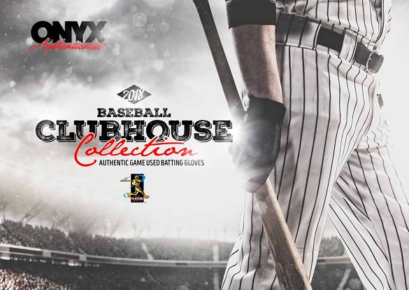 2018 Onyx Clubhouse Collection Game Used Batting Gloves Baseball