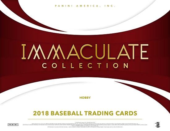 2018 Panini Immaculate Baseball Checklist