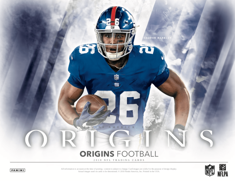 2018 Panini Origins Football Checklist