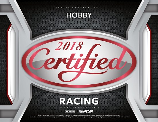 2018 Panini Certified Racing Checklist