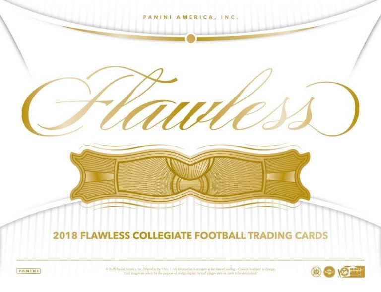 2018 Panini Flawless Collegiate Football Checklist