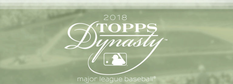 2018 Topps Dynasty Baseball Checklist