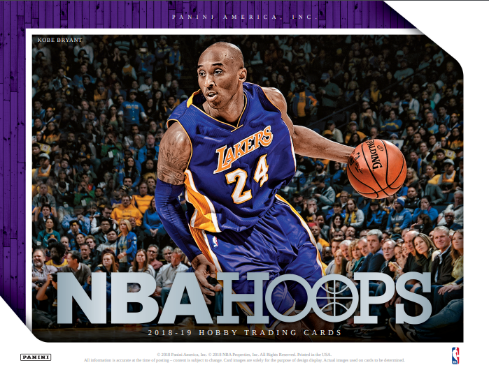 2018/19 Panini Hoops Basketball Checklist