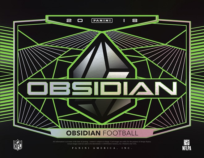 2018 Panini Obsidian Football Checklist