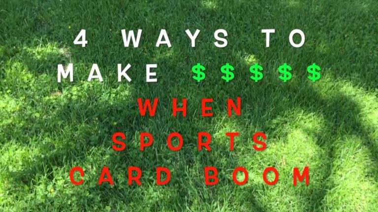 4 Ways To Make Money When Sports Cards Boom