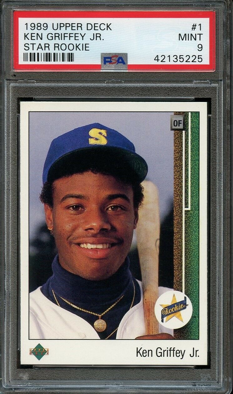Ken Griffey Jr 1989 Rookie RC Card Checklist