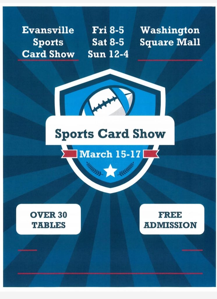 Washington Square Mall Card Show Evansville, IN Sports Card Radio