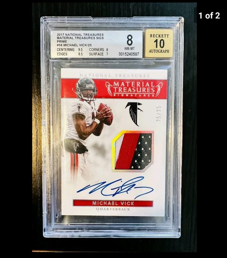 Binky Breaks Drama: Michael Vick Autograph Card Controversy!