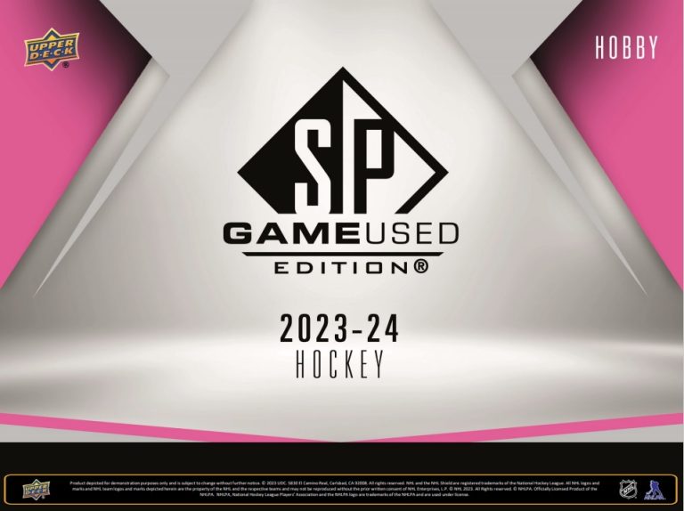 2023-24 Upper Deck Sp Game Used Hockey